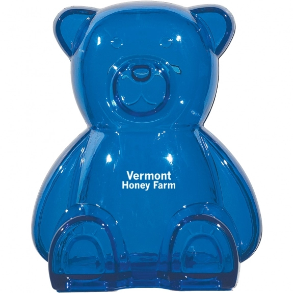 Translucent Blue Bear Shaped Promo Bank