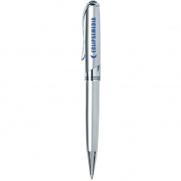 Silver Executive Metal Twist Promotional Pen