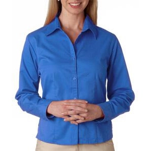 French Blue UltraClub Whisper Twill Custom Shirt - Women's