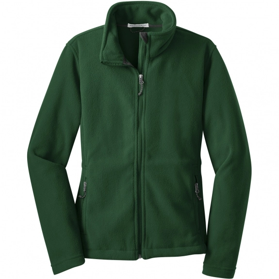 Forest Green Port Authority Value Fleece Custom Jacket - Women's