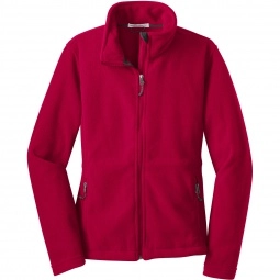 True Red Port Authority Value Fleece Custom Jacket - Women's