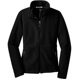 Black Port Authority Value Fleece Custom Jacket - Women's