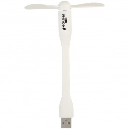 White USB Flexible Custom Fans