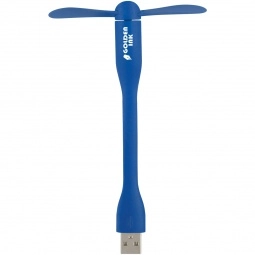 Blue USB Flexible Custom Fans