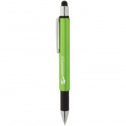 Lime - 7-in-1 Light Up Stylus Custom Utility Pen