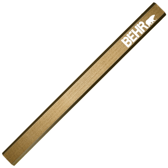 Gold Enamel Finish Custom Carpenter Pencil