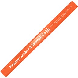 Orange Enamel Finish Custom Carpenter Pencil