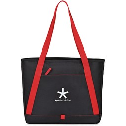 Red - Repeat Recycled Promotional Tote Bag - 13"w x 17"h x 4.5"d