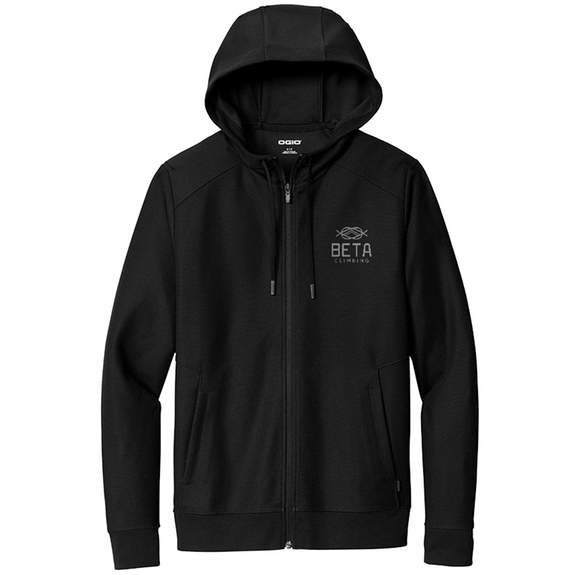 Blacktop Ogio&#174; Revive Full-Zip Custom Hoodie - Men's