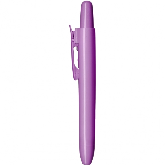 Lavender Retractable Fluorescent Promotional Highlighter