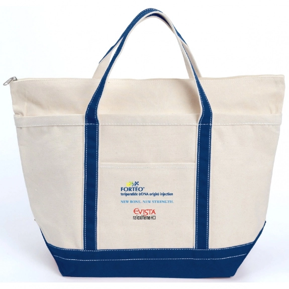 Canvas Boat Promo Tote Bags | Custom Tote Bags | ePromos