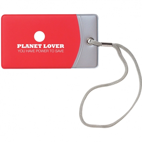 Red Mod Personalized Luggage Tag
