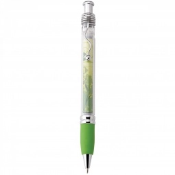 Green Banner/Flag Promotional Message Pen - SEA FREIGHT