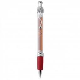 red Banner/Flag Promotional Message Pen - SEA FREIGHT