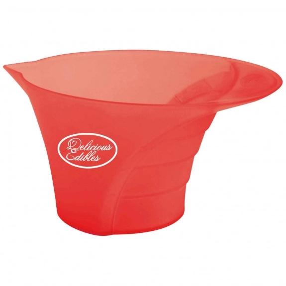 Trans. Red Measure-Up Promotional Measuring Cup