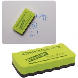 Lime Green Magnetic Custom Dry Eraser 