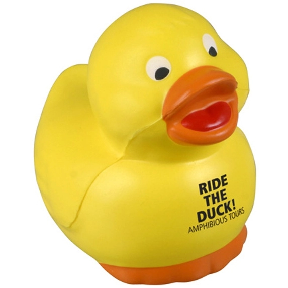 Yellow Rubber Duck Custom Stress Reliever