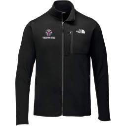 Black The North Face Skyline Full-Zip Custom Fleece Jacket - Men's
