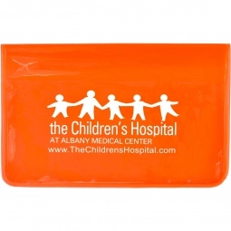Trans Orange 10-Piece On-The-Go Promotional First Aid Kit