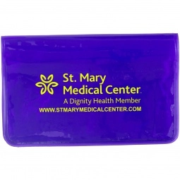 Trans Purple 10-Piece On-The-Go Promotional First Aid Kit