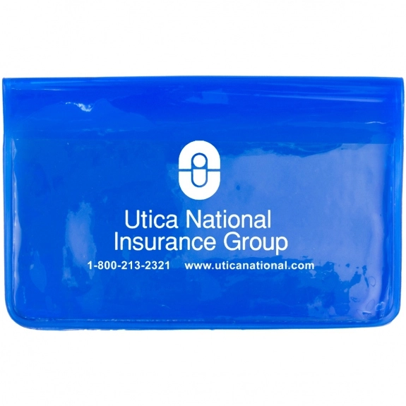 Trans Blue 10-Piece On-The-Go Promotional First Aid Kit