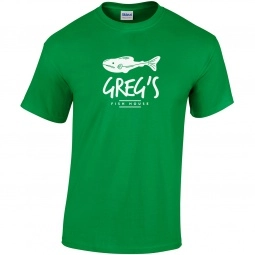 Gildan 100% Cotton Promotional T-Shirt - Irish Green