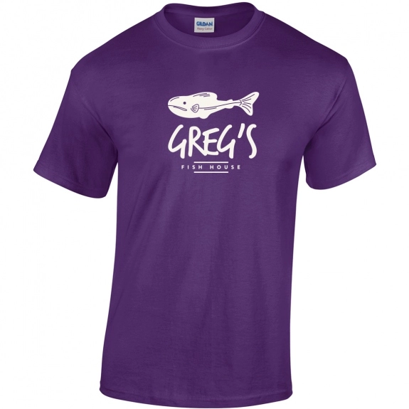 Gildan 100% Cotton Promotional T-Shirt - Lilac Purple