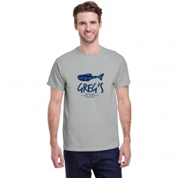 Gildan 100% Cotton Promotional T-Shirt - Gravel Gray