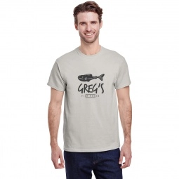 Gildan 100% Cotton Promotional T-Shirt - Ice Gray