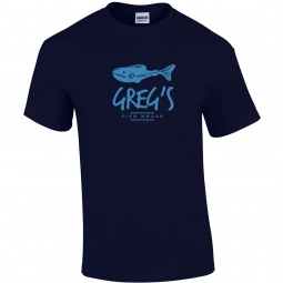 Gildan 100% Cotton Promotional T-Shirt - Navy Blue