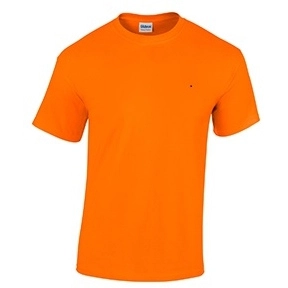 Gildan 100% Cotton Promotional T-Shirt - Safety Orange