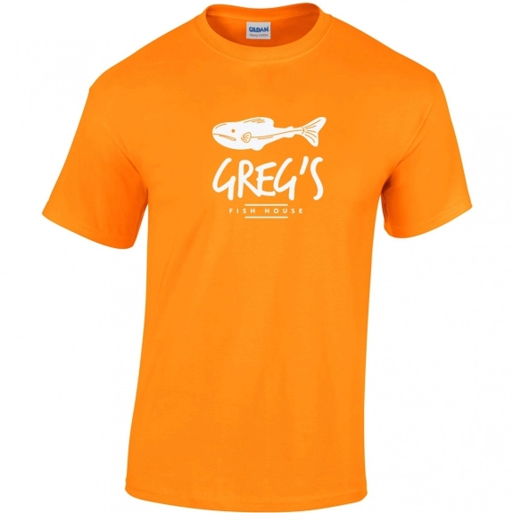 Gildan 100% Cotton Promotional T-Shirt - Tennessee Orange