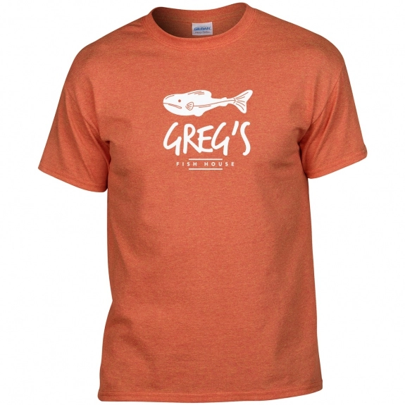 Gildan 100% Cotton Promotional T-Shirt - T Orange