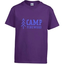 Purple Gildan DryBlend Custom Youth T-Shirt - Colors
