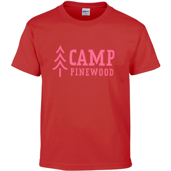 Red Gildan DryBlend Custom Youth T-Shirt - Colors