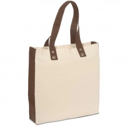 Natural/Brown Eco-Friendly Natural Cotton Custom Tote Bag