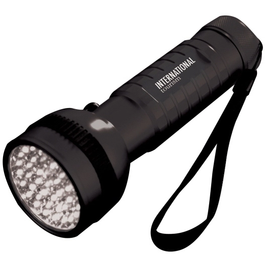 Black Aluminum LED Custom Flashlight