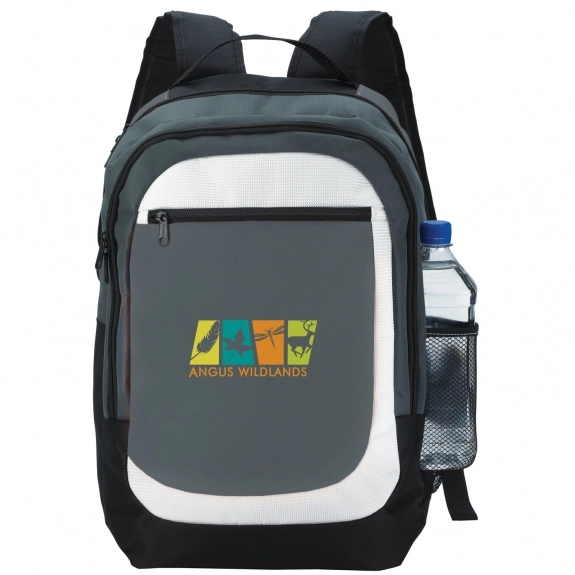Charcoal Atchison Kaleido Promotional Backpack