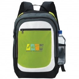 Apple Green Atchison Kaleido Promotional Backpack