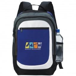 Royal Blue Atchison Kaleido Promotional Backpack