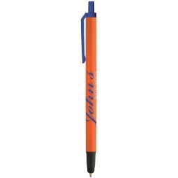 Metallic Orange BIC Clic Stic Stylus Custom Pens