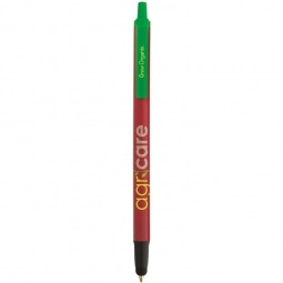 Red BIC Clic Stic Stylus Custom Pens