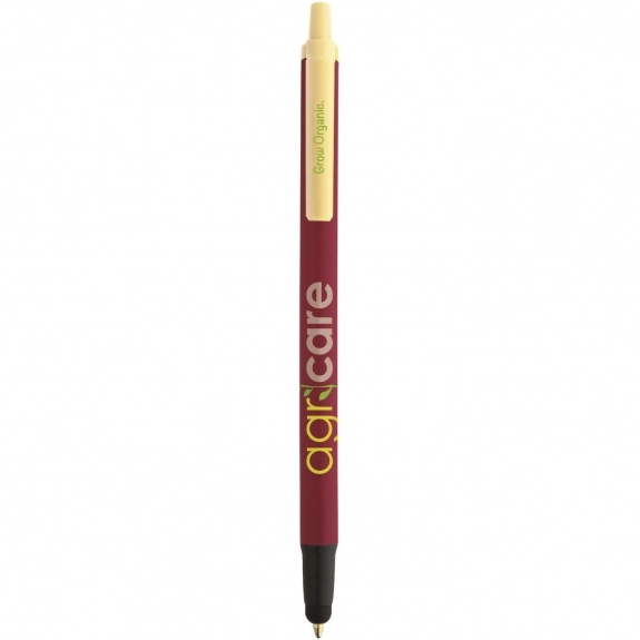 Burgundy BIC Clic Stic Stylus Custom Pens