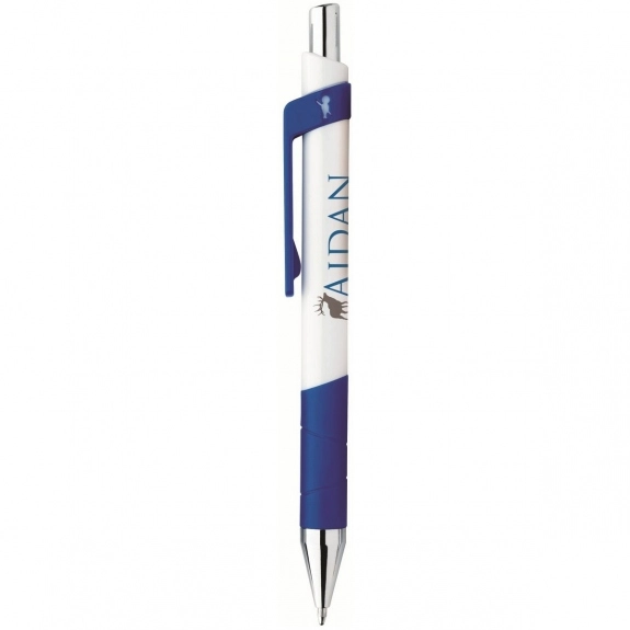 Blue BIC Rize Grip Retractable Custom Pens