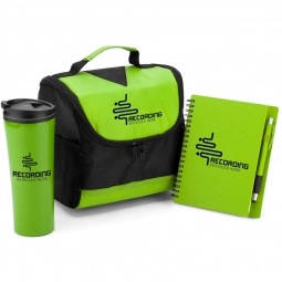 Lime - Lunch Meeting Custom Cooler Bag Gift Set