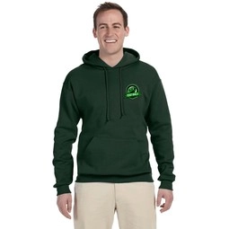 Forest Green JERZEES NuBlend Fleece Custom Hooded Sweatshirt - Colors