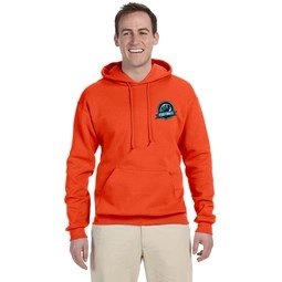 Burnt Orange JERZEES NuBlend Fleece Custom Hooded Sweatshirt - Colors