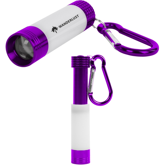 Purple - Mini Lantern Custom Logo Flashlight
