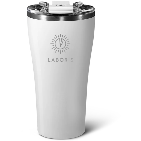 White - BruMate Nav Custom Tumbler - 22 oz.