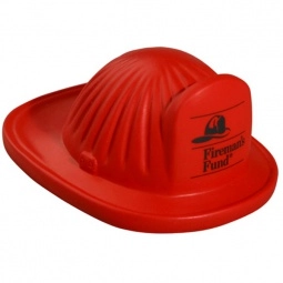 Red Fireman Helmet Customized Stress Balls